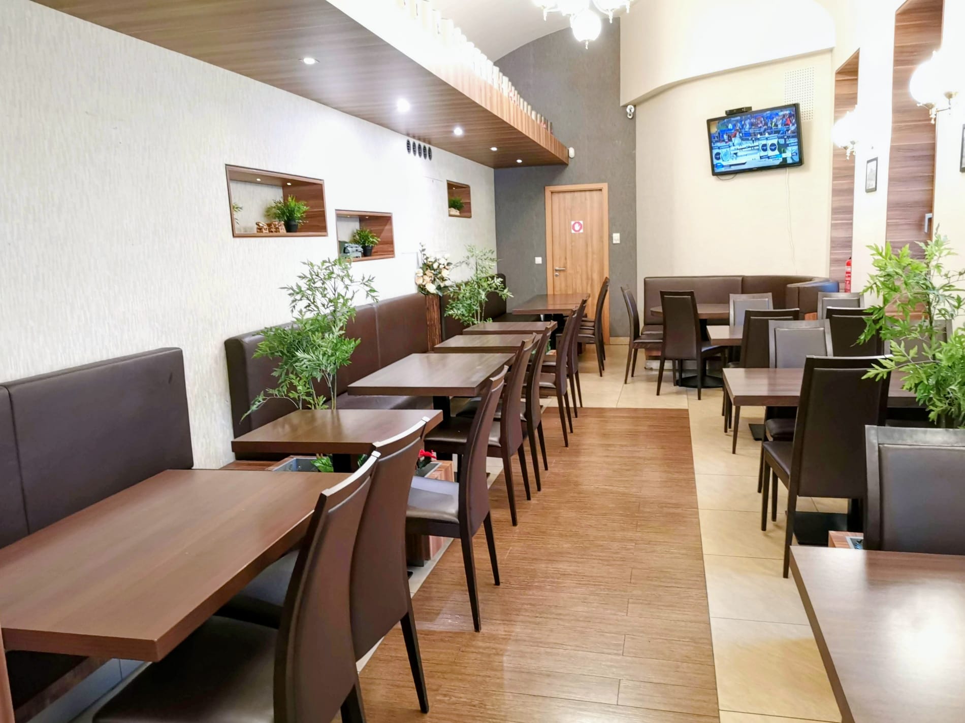 A look inside the restaurant